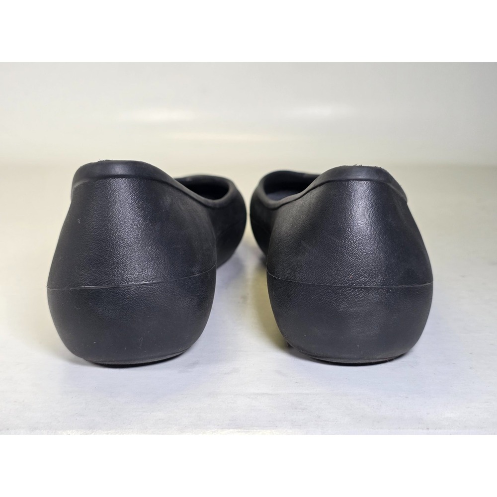 Crocs Olivia II Dual Women's Ballet Size 9 Black Faux Fur Lined Classic Shoes - Picture 7 of 9